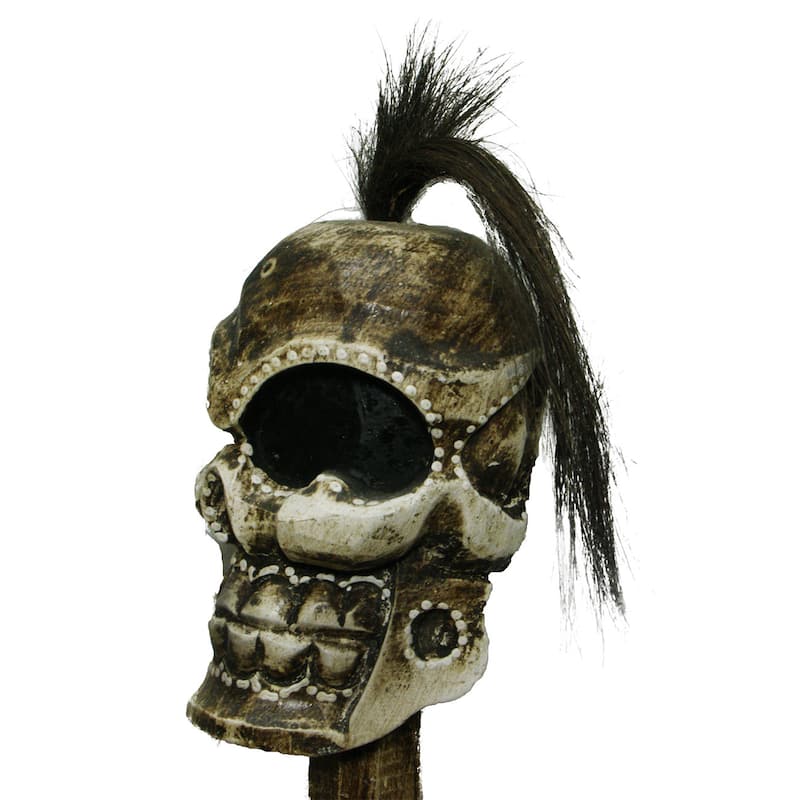 Fair Trade Handmade Skull Cane (Indonesia)