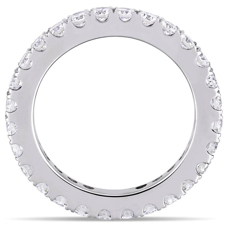 Miadora Signature Collection 14k White Gold 1ct TDW Diamond Full Eternity Band (G-H, SI1-SI2)