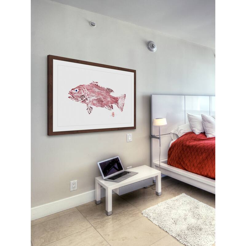 'Cubera Snapper' Framed Painting Print