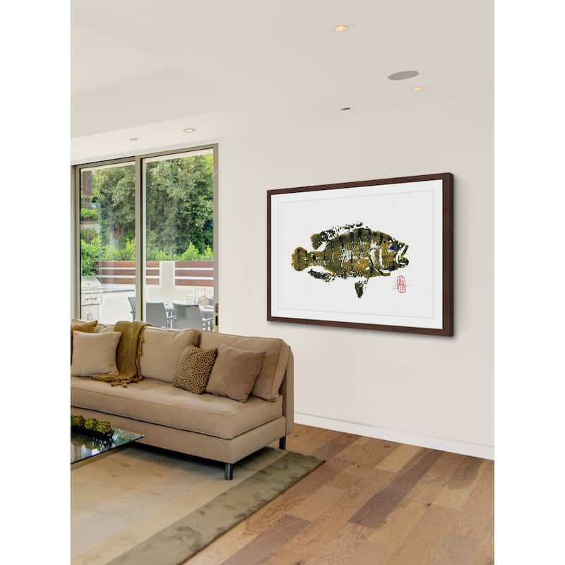 'Jaguar Guapote' Framed Painting Print