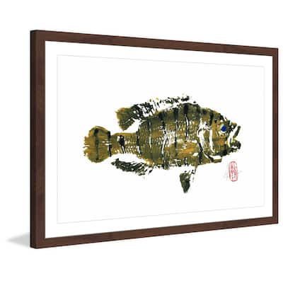 'Jaguar Guapote' Framed Painting Print