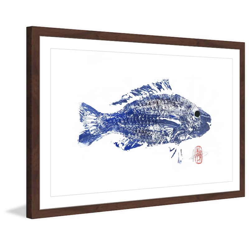 'Merveille' Framed Painting Print