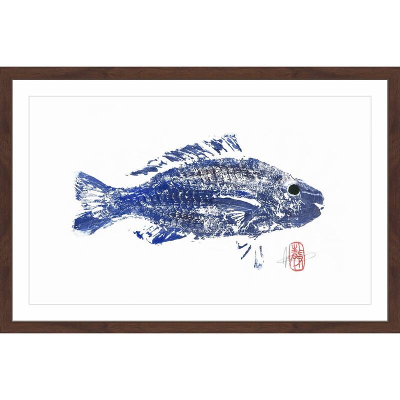 'Merveille' Framed Painting Print