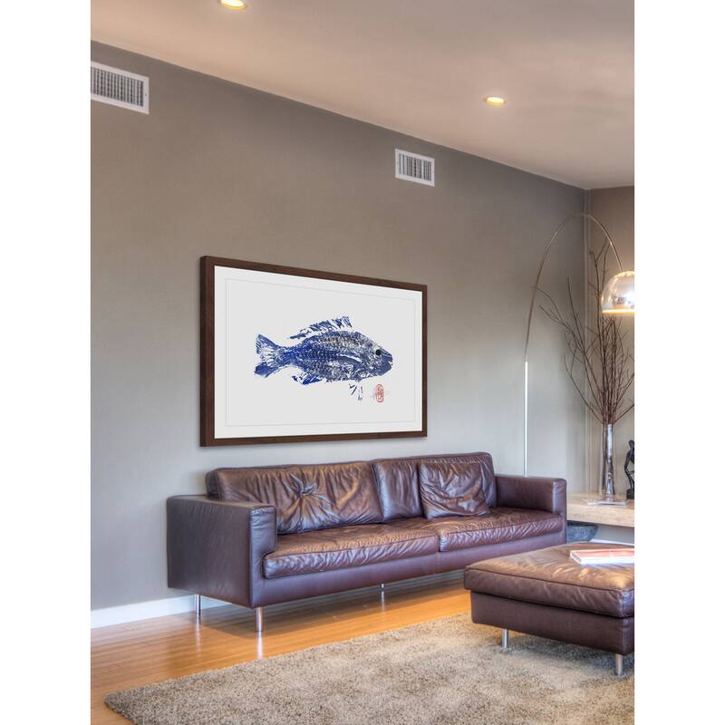 'Merveille' Framed Painting Print