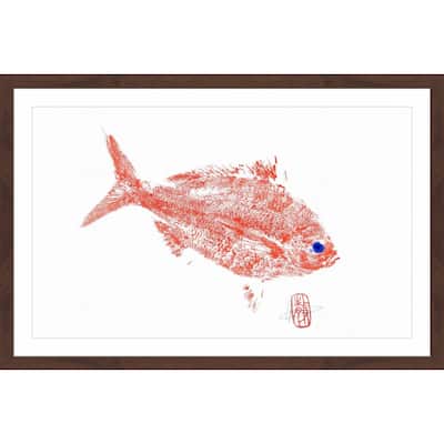 'Red Bream 2' Framed Painting Print