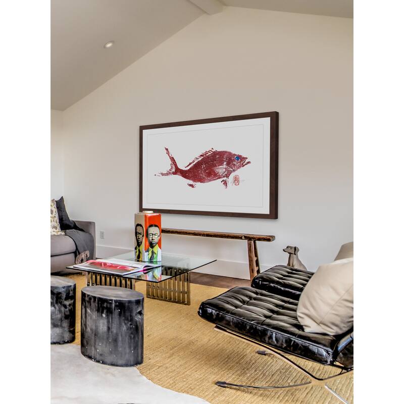 'Red Snapper 2' Framed Painting Print