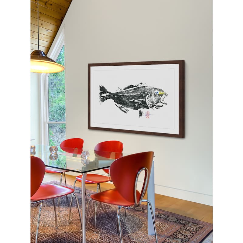 'Trevally Jack' Framed Painting Print