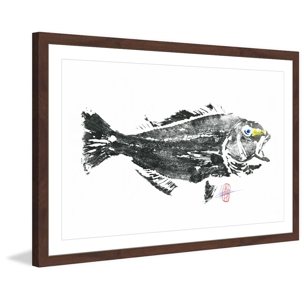 'Trevally Jack' Framed Painting Print