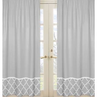 Shop Sweet Jojo Designs Trellis Collection Grey And White Lattice