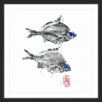 'Bream' Framed Painting Print