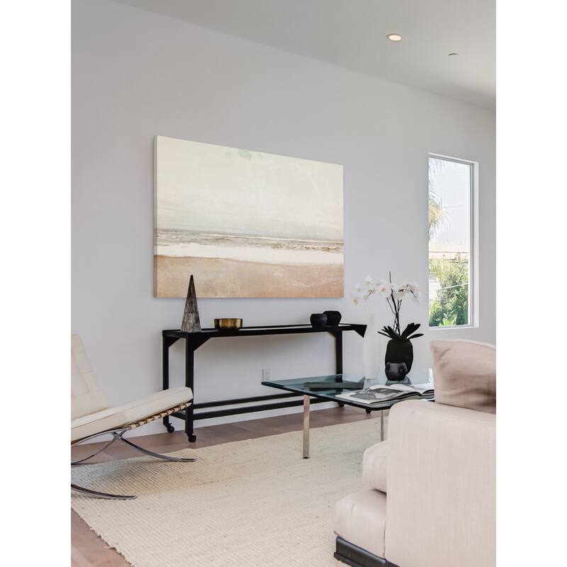 'The Timeless Sea' Painting Print on Wrapped Canvas - Multi-Color