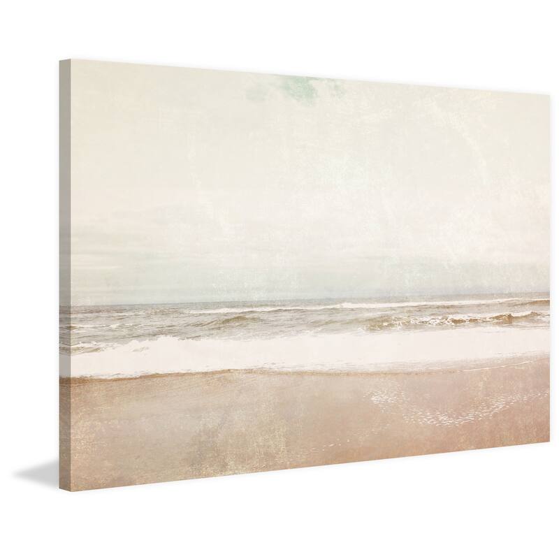 'The Timeless Sea' Painting Print on Wrapped Canvas - Multi-Color