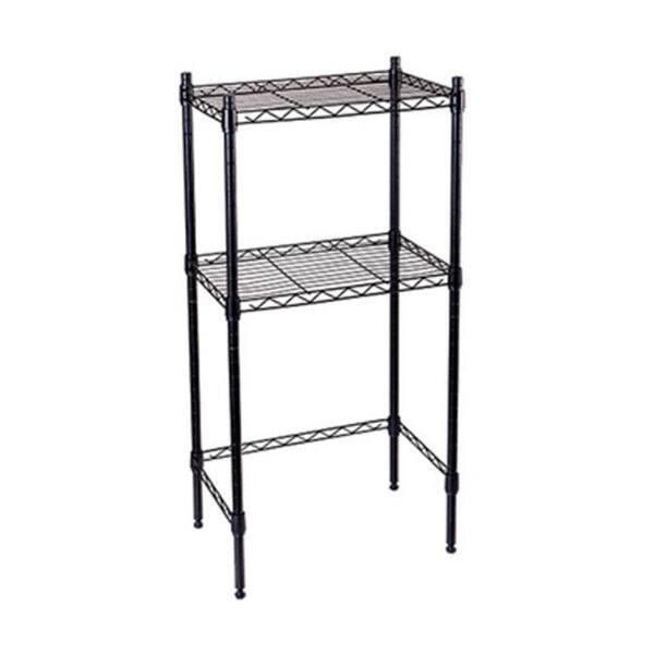 Suprima® Adjustable Shelving - Stainless Steel Nightstand by DormCo