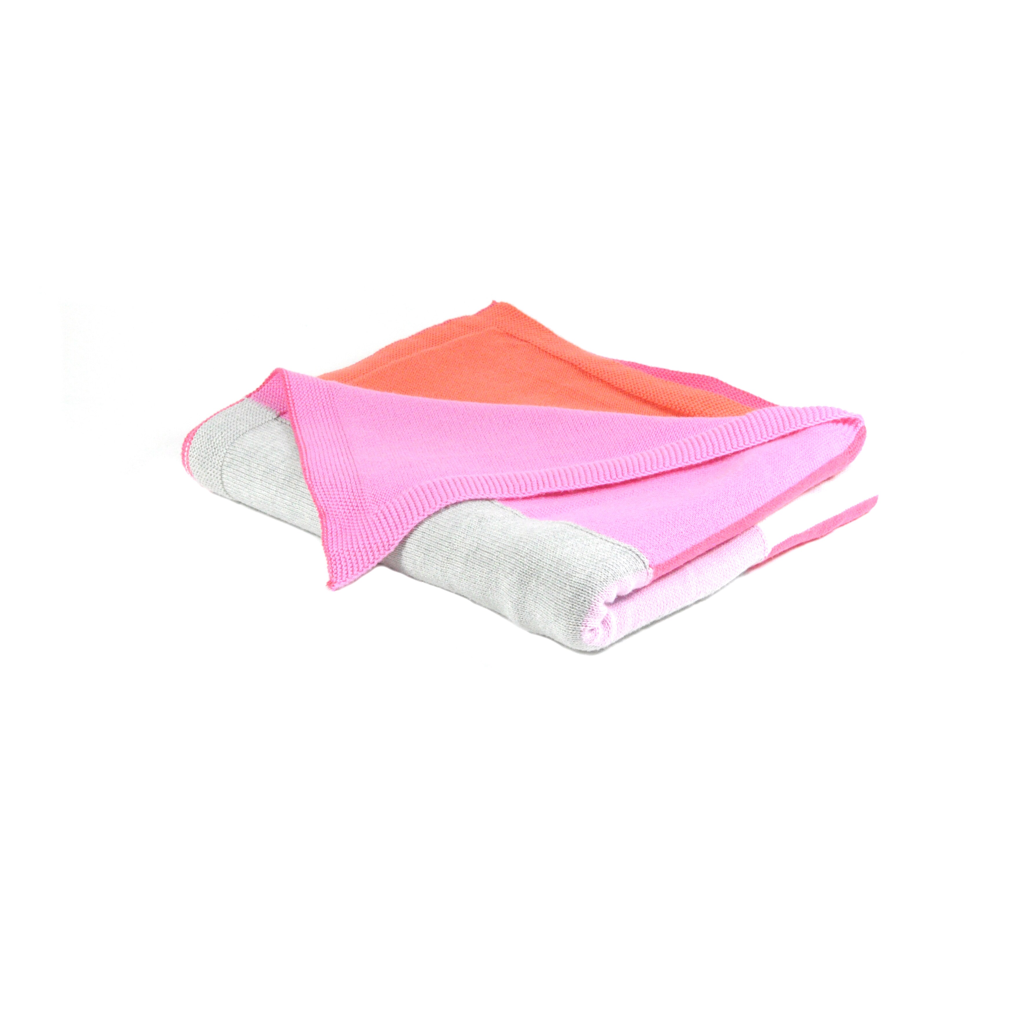 pink cotton baby blanket