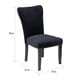 preview thumbnail 13 of 11, Silver Orchid Flohr Velvet Dining Chairs (Set of 2)