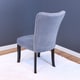 preview thumbnail 3 of 11, Silver Orchid Flohr Velvet Dining Chairs (Set of 2)