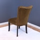 preview thumbnail 4 of 11, Silver Orchid Flohr Velvet Dining Chairs (Set of 2)