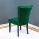 preview thumbnail 11 of 11, Silver Orchid Flohr Velvet Dining Chairs (Set of 2)