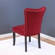 preview thumbnail 10 of 11, Silver Orchid Flohr Velvet Dining Chairs (Set of 2)