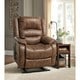 preview thumbnail 3 of 11, Signature Design by Ashley Yandel Brown Power Lift Recliner