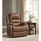 preview thumbnail 2 of 11, Signature Design by Ashley Yandel Brown Power Lift Recliner