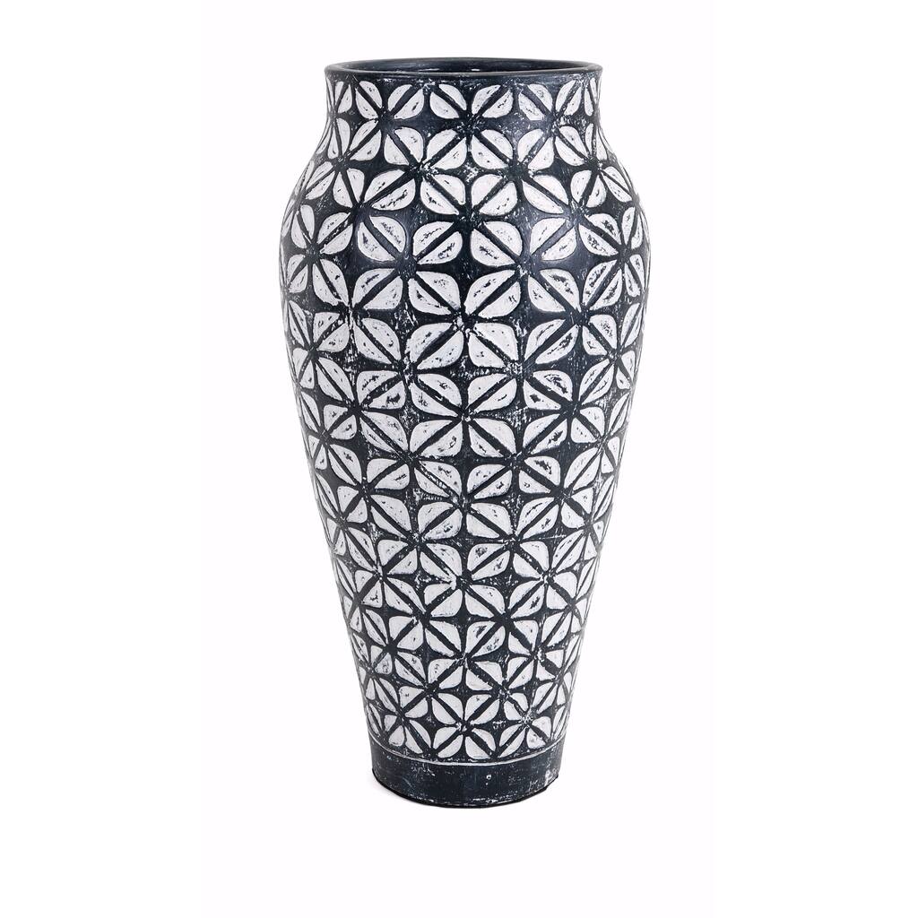 Geo Oversized Floor Vase - Overstock - 14578445