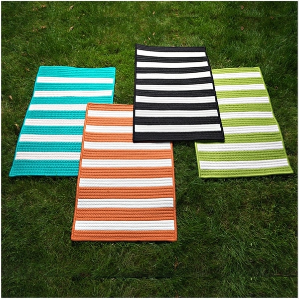 Indoor/Outdoor LifeStyle Stripe Rug - On Sale - Overstock ...