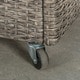 Puerta Outdoor Wicker Bar Cart with Ice Pail by Christopher Knight Home - Thumbnail 4