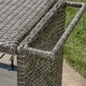 Puerta Outdoor Wicker Bar Cart with Ice Pail by Christopher Knight Home - Thumbnail 2