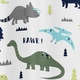 preview thumbnail 2 of 0, Sweet Jojo Designs Shower Curtain for the Blue and Green Mod Dinosaur Collection - Multi