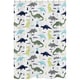 preview thumbnail 1 of 0, Sweet Jojo Designs Shower Curtain for the Blue and Green Mod Dinosaur Collection - Multi