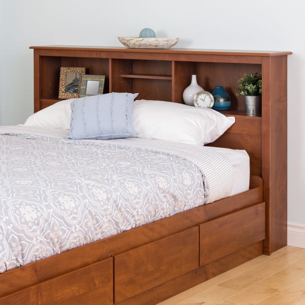 Shop Monterey Full Queen Bookcase Headboard Overstock 20882229