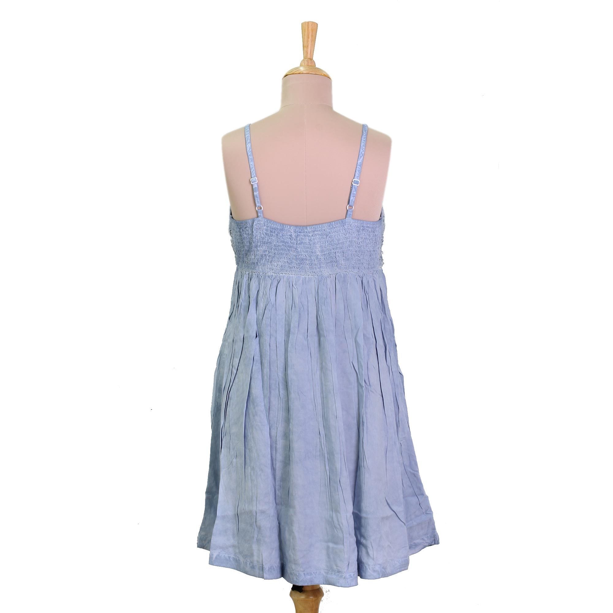 powder blue sundress