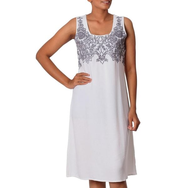 viscose shift dress