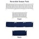 Sweet Jojo Designs Navy and Mint Woodsy Collection 9-piece Crib Bedding Set - Thumbnail 1