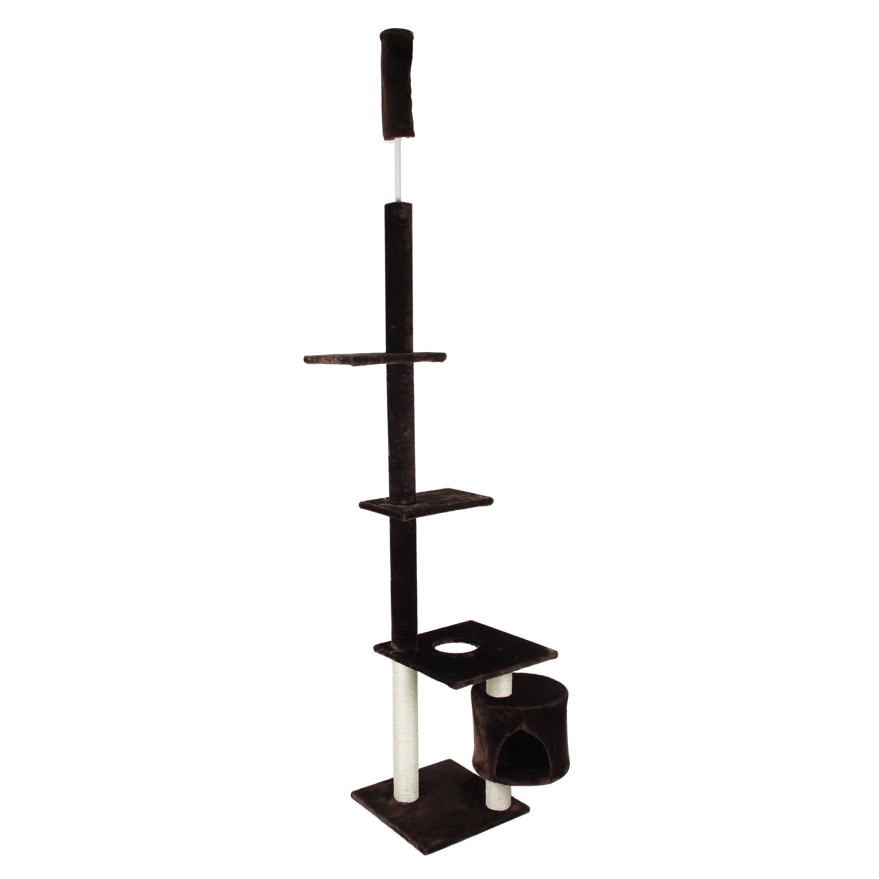Shop Brown 90-inch Cat Tree with Condo 