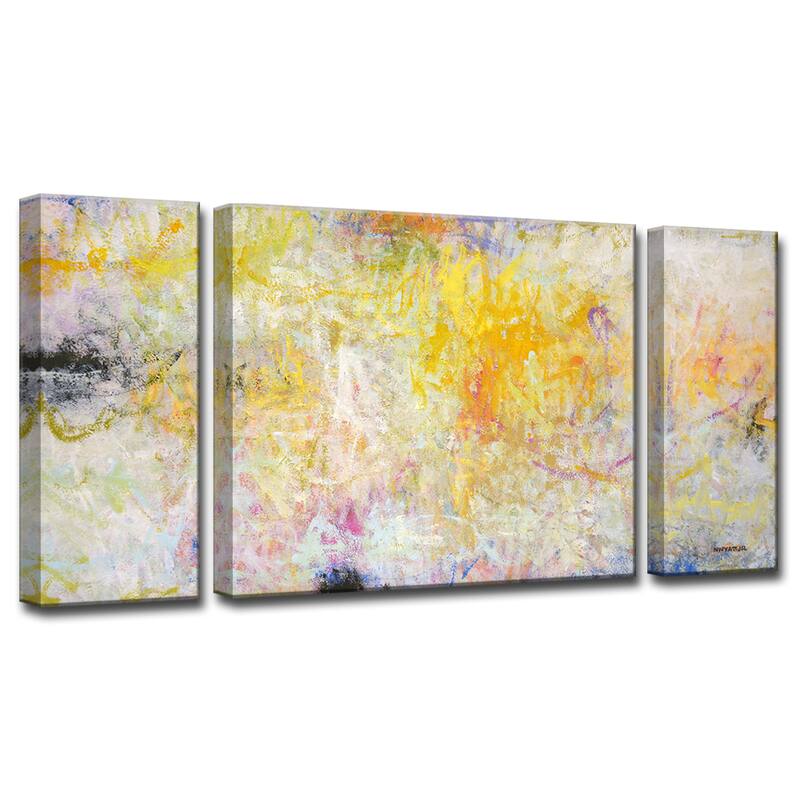 Contentment' 3-Piece Wrapped Canvas Wall Art Set