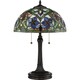 preview thumbnail 2 of 2, Copper Grove Holopeka 16-inch Tiffany-style Table Lamp