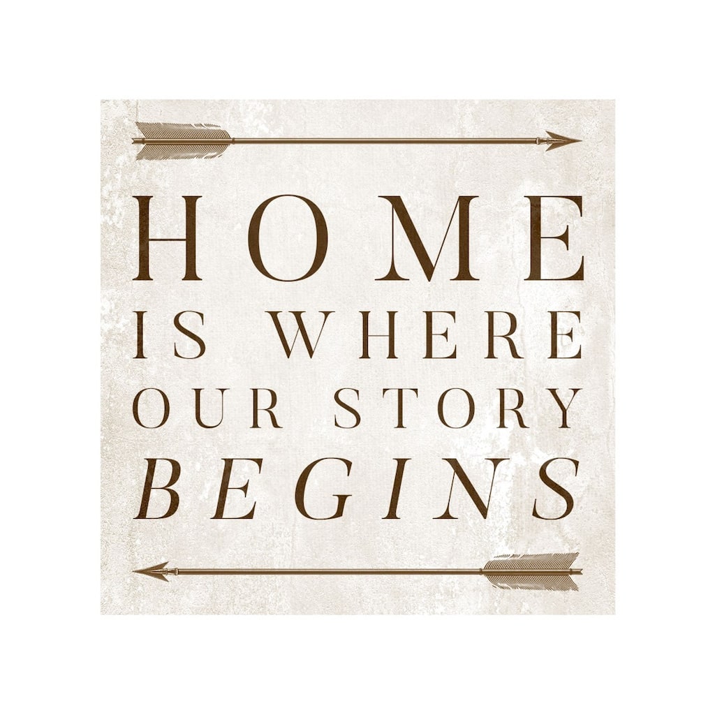 "Our Story" Art Plaque