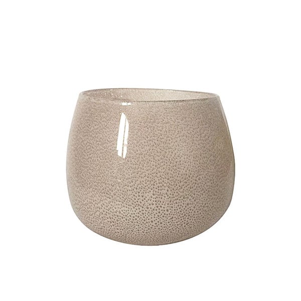 Heraclea Glass 7.8 x 6.3 Decorative Vase
