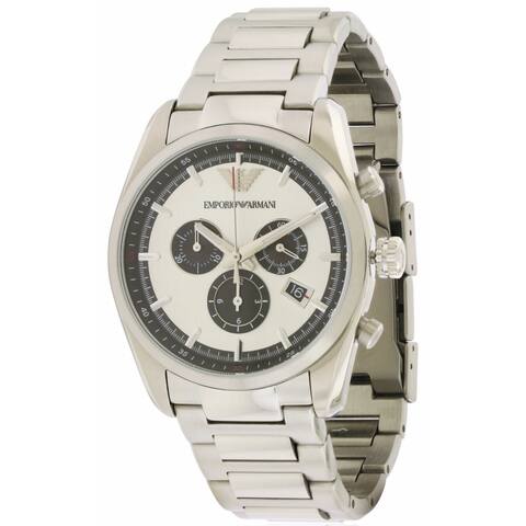 Emporio Armani Men's Stainless Steel Chronograph Watch