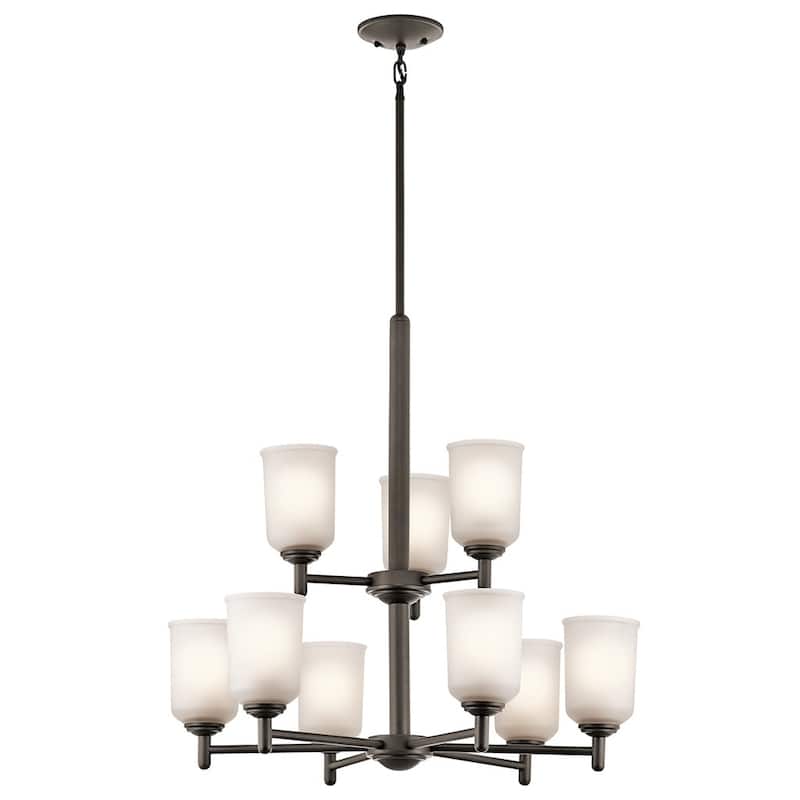 Kichler Lighting Shailene 9-light Olde Bronze Chandelier