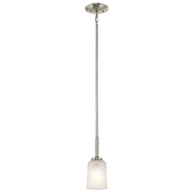 Kichler Lighting Shailene 1-light Brushed Nickel Mini Pendant