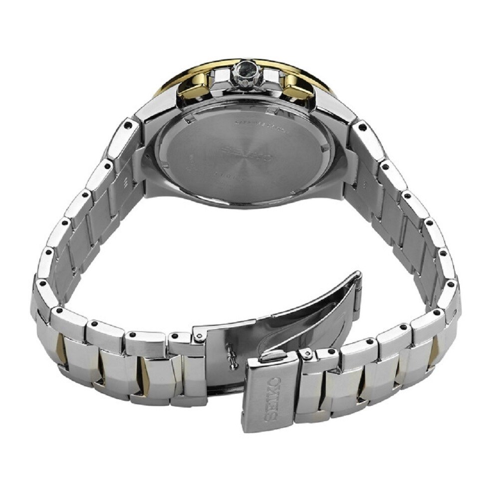 seiko men's coutura solar perpetual chronograph watch
