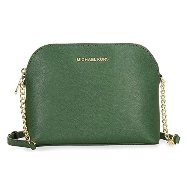 michael kors green crossbody