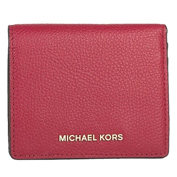 Shop Michael Kors Mercer Cherry Carryall Card Case Wallet - Free ...
