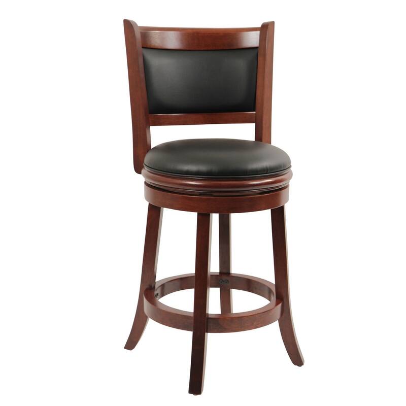 Augusta 24-inch Swivel Counter Stool