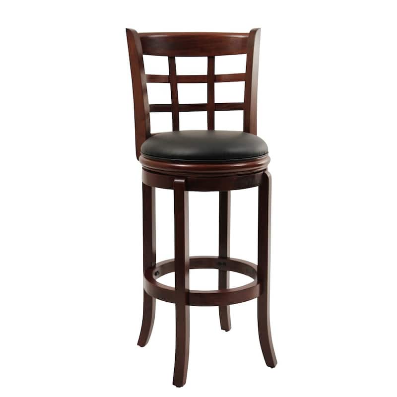 Kyoto Rubberwood 29-inch Swivel Stool