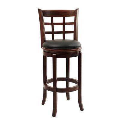 Kyoto Rubberwood 29-inch Swivel Stool
