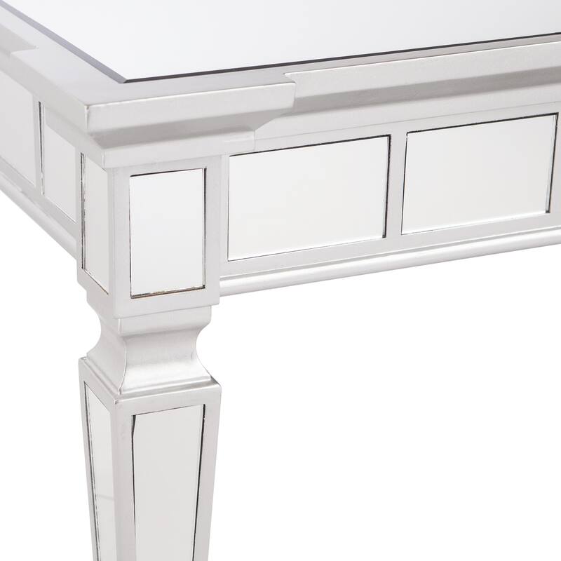 SEI Furniture Olivia Glam Mirrored Square Side Table